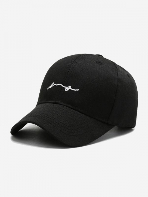 Minimalist Embroidered Baseball Cap