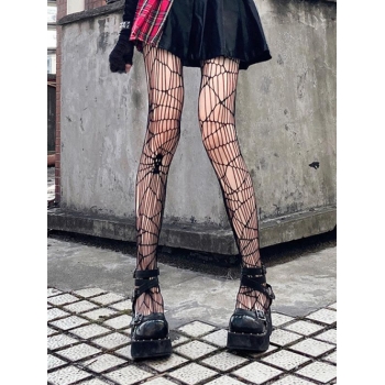 Fashion Women Skulls Fishnet Halloween Tights