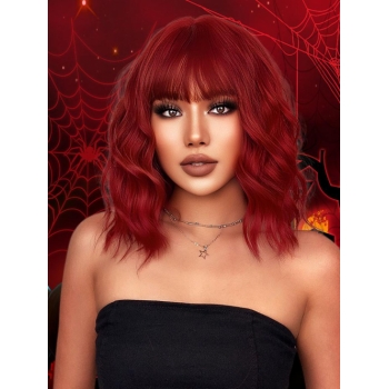 zaful Synthetic See-through Bang Shoulder Length Halloween Party Wig