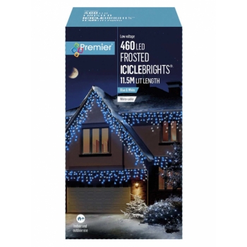 Premier 460 Multi Action LED Frosted Iciclebrights (Blue & White)