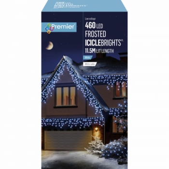 Premier 460 Multi Action LED Frosted Iciclebrights (White)