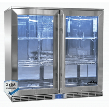 Napoleon Outdoor Fridge 210L (Double Door Glass)