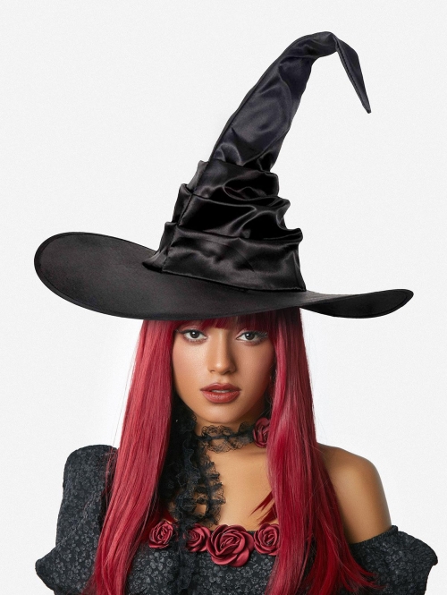 Fashion Women Halloween Party Vibe Witch Costume Hat