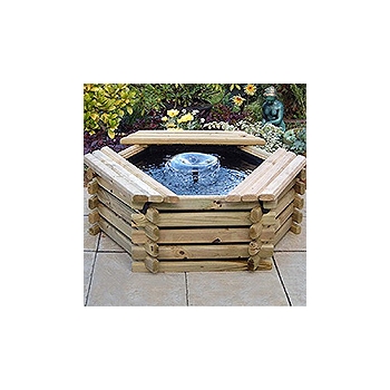 Norlog Instalog Raised Wooden Pond (50 Gallons)