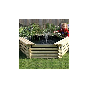 Norlog Instalog Raised Wooden Pond (175 Gallons)