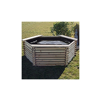 Norlog Instalog Raised Wooden Pond (400 Gallons)