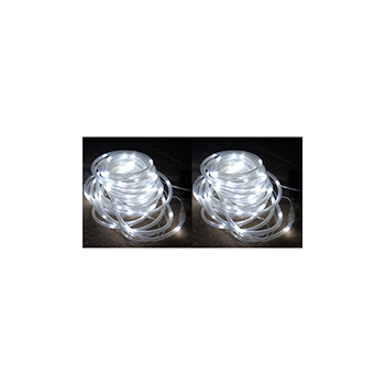 PondXpert Solar LED Rope Light 100 (Hollow, Set of 2)