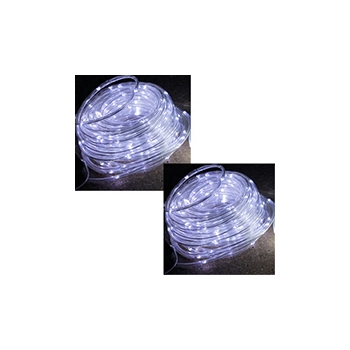 PondXpert Solar LED Rope Light 100 (Solid, Set of 2)