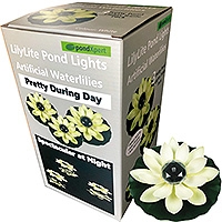 PondXpert LilyLite Solar Waterlily (Set of 3)