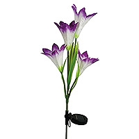 PondXpert Solar Lily Flower (Purple, Single)