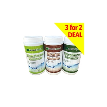 PondXpert Eliminator (Blanketweed, Sludge & Green Water, 3 for 2)