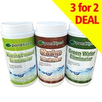 PondXpert Eliminator (Blanketweed, Sludge & Green Water, 3 for 2)