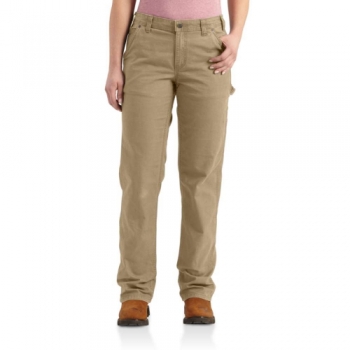 Carhartt Womens 102080 Crawford Rugged Original Fit Trousers Waist 38' (97cm), Inside Leg 31-32'