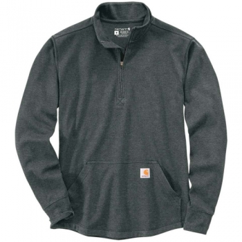 Carhartt Mens Half Zip Thermal Long Sleeve T Shirt M - Chest 38-40' (97-102cm)