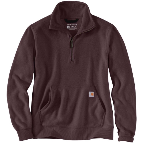 Carhartt Womens Midweight Relaxed Fit Half Zip Sweatshirt XS - Bust 33' (84cm)