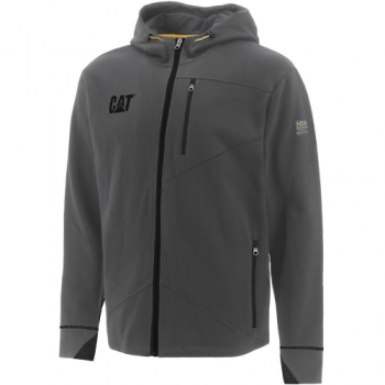 Caterpillar Mens H2O Zip Up Reflective Work Sweatshirt L - Chest 42 - 45' (107 - 114cm)