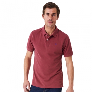 Crew Clothing Mens Ocean Collared Cotton Polo Shirt S - Chest 38-39.5'