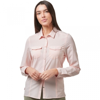 Craghoppers Womens NosiLife Pro Durable Long Sleeve Shirt 18 - Bust 42' (107cm)