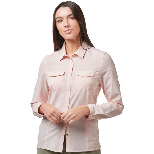 Craghoppers Womens NosiLife Pro Durable Long Sleeve Shirt 14 - Bust 38' (97cm)