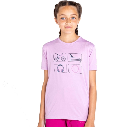 Dare 2b Boys Rightful Lightweight Wicking Graphic T Shirt 13 Years - Chest 79-83cm (Height 153-158cm)