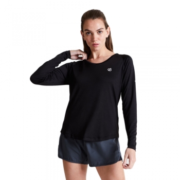 Dare 2b Womens Discern Wicking Long Sleeve Running T Shirt UK 26- Chest 51', (130cm)