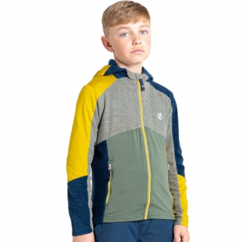 Dare 2B Boys Hero Core Stretch Quick Dry Full Zip Hoodie 11-12 Years - Chest 75-79cm (Height 146-152cm)