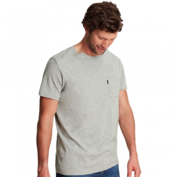 Joules Mens Denton Short Sleeve Crew Neck Jersey T Shirt XXL- Chest 50-52', (127-132cm)