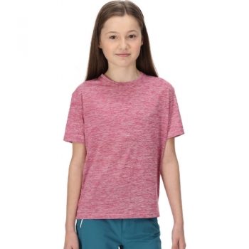 Regatta Girls Fingal Quick Drying Short Sleeve T Shirt 13 Years- Chest 32', (82cm)