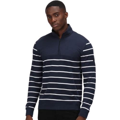 Regatta Mens Taron Coolweave Cotton Half Zip Sweater M - Chest 39-40' (99-101.5cm)