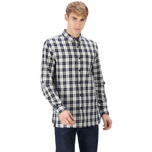 Regatta Mens Lance Organic Cotton Long Sleeve Shirt 3XL - Chest 49-51' (124.5-129.5cm)