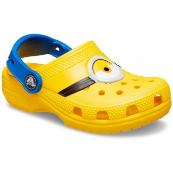 Crocs Boys Toddlers Classic Minions Lightweight Clogs UK Size 6 (EU 22-23)