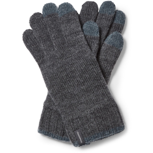 Craghoppers Mens Gallus Insulated Merino Knitted Gloves Small / Medium - Hand 17-18cm