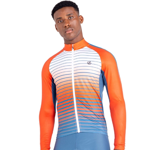 Dare 2B Mens AEP Virtuos Full Zip Long Sleeve Cycling Top 3XL- Chest 50', (127cm)