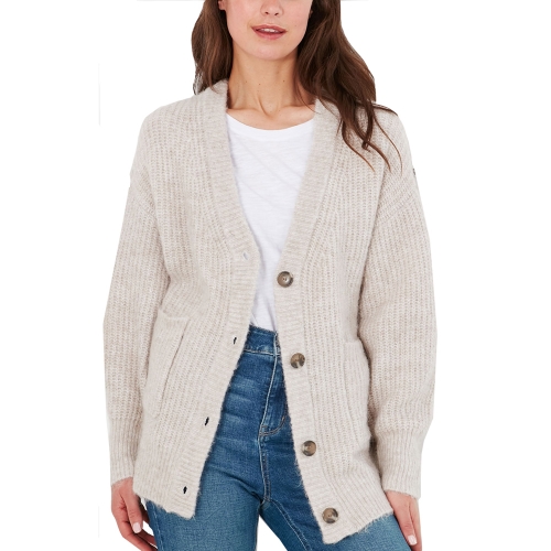 Joules Womens Immy Fluffly Relaxed Fit Cardigan UK 16- Bust 42', (106cm)