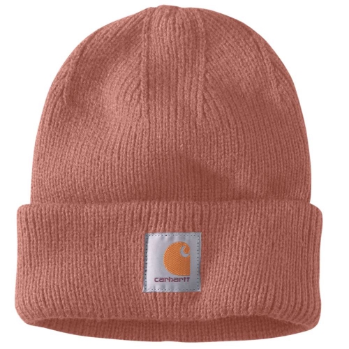 Carhartt Womens Rib Knit Acrylic Beanie Hat One Size