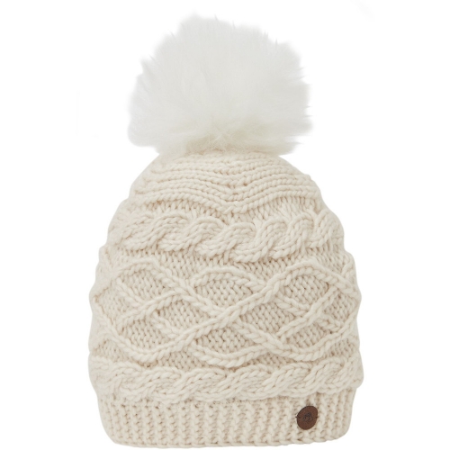 Craghoppers Girls Calma Warm Knit Bobble Beanie Hat 3-8 Years