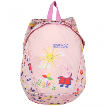 Regatta Girls Peppa Pig Durable Adjustable Backpack One Size