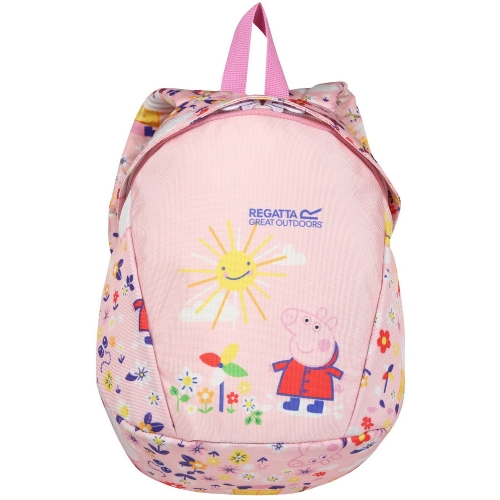 Regatta Girls Peppa Pig Durable Adjustable Backpack One Size