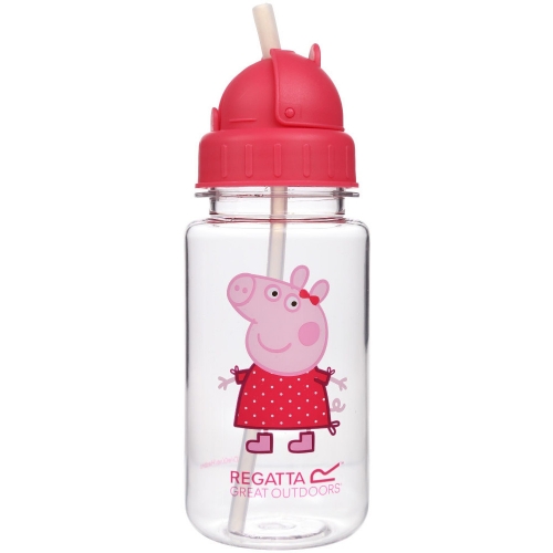 Regatta Girls Peppa Pig Lightweight Anti Spill Bottle One Size