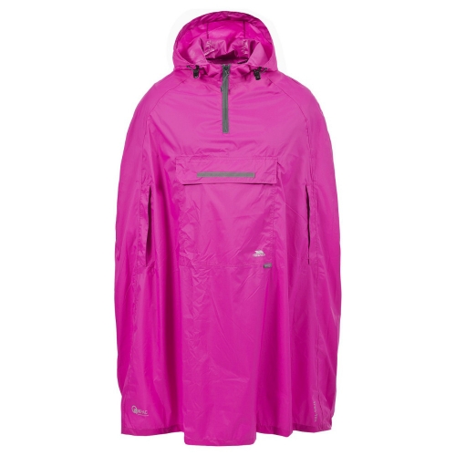 Trespass Mens Ladies Qikpac Waterproof Breathable Packable Poncho