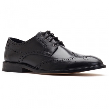 Base London Mens Chaplin Lace Up Leather Brogue Shoes UK Size 7 (EU 41)