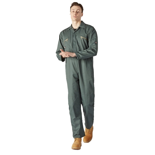 Dickies Mens Redhawk Zipped Boiler Suit Coverall Medium