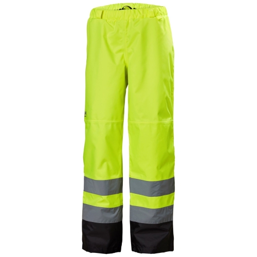 Helly Hansen Mens Alta Shell Waterproof Hi Vis Work Trousers L - Waist 38'