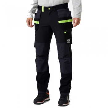 Helly Hansen Mens Oxford 4X Construction Work Trousers C48 - Waist 33', Inside Leg 32'