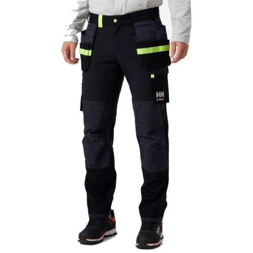 Helly Hansen Mens Oxford 4X Construction Work Trousers C44 - Waist 30', Inside Leg 31'