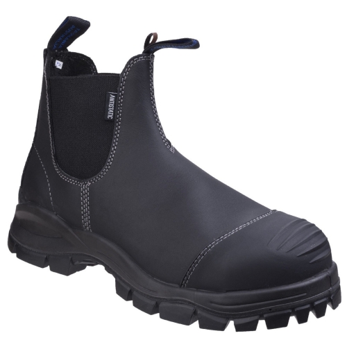 Blundstone Mens 910 Leather Dealer Steel Toe Safety Boots UK Size 12 (EU 47)