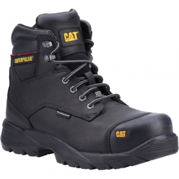 CAT Workwear Mens Spiro Lace Up Waterproof Safety Boots UK Size 7 (EU 41)