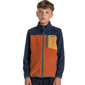 Craghoppers Boys Tama Relaxed Fit Fleece Jacket 3-4 Years- Chest 21.5-22.5', (55-57cm)