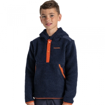 Craghoppers Boys Mitson Hood Over Head Fleece Jacket 11-12 Years - Chest 29.5-31' (75-79cm)