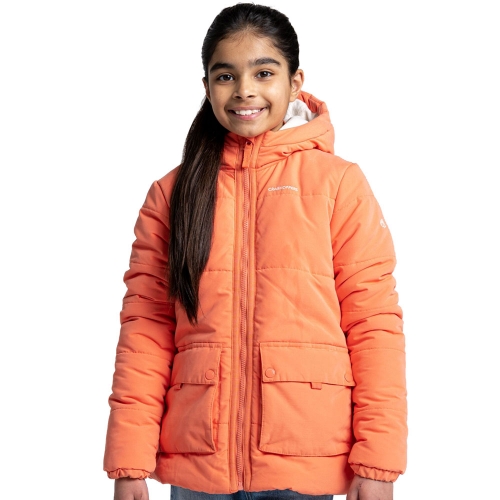 Craghoppers Boys Sara Hooded Relaxed Fit Jacket 7-8 Years - Chest 24.75-26.5' (63-67cm)